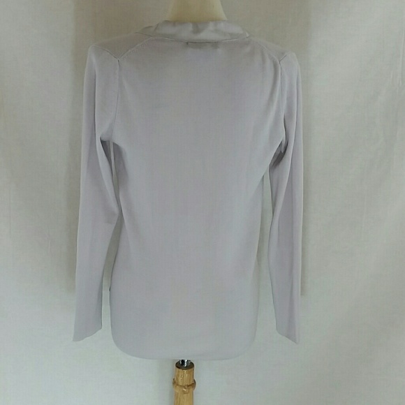 Banana Republic grey Merino wool cardigan sweater - Picture 4 of 5